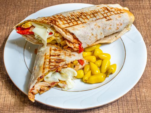 Kaşarlı Mantarlı Dürüm